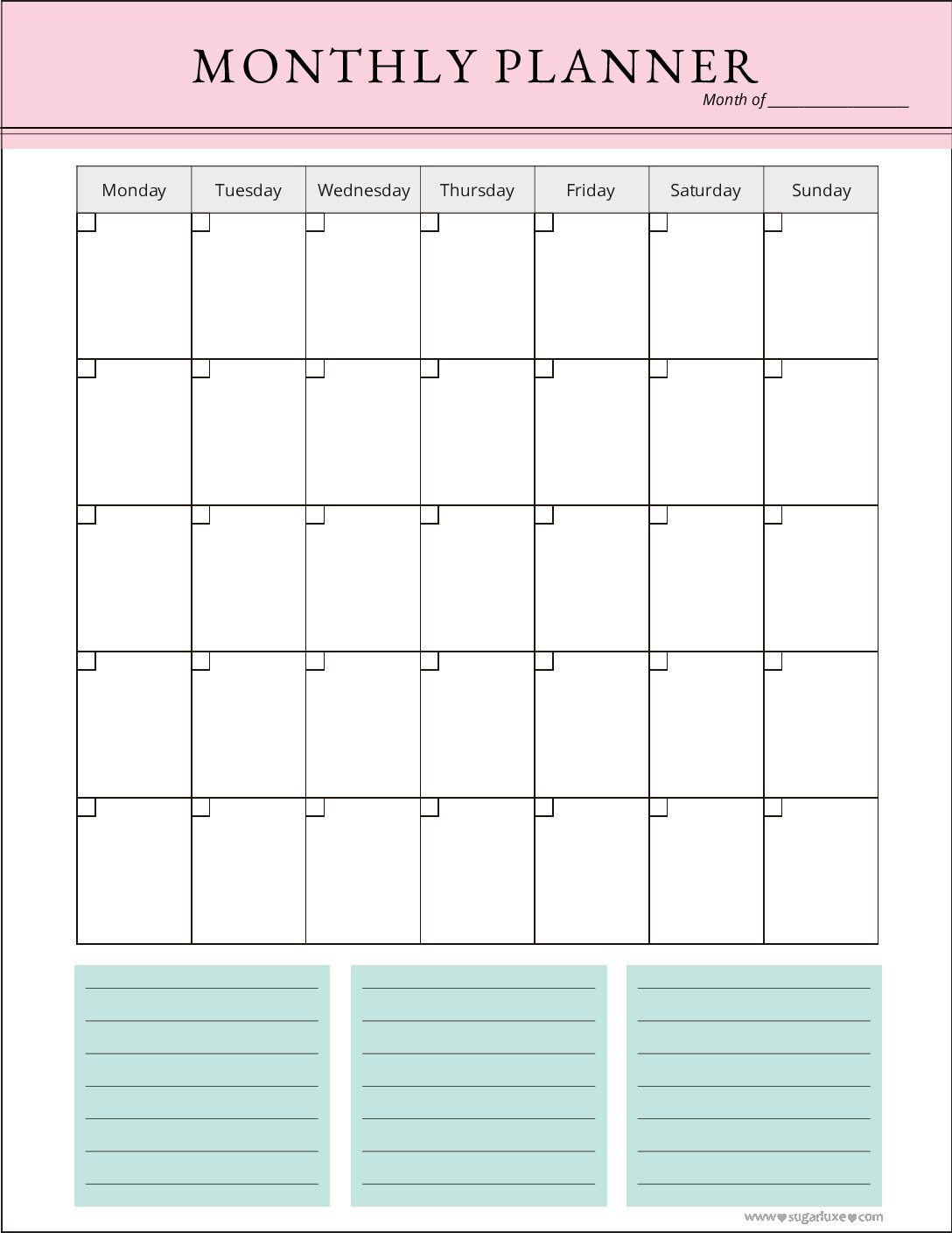 2022 Monthly Art Calendar + Daily Planner | SOLD OUT - Sugarluxe by ...